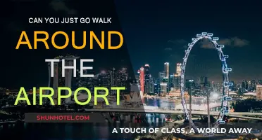 Exploring Airports: Walking Around Before Your Flight
