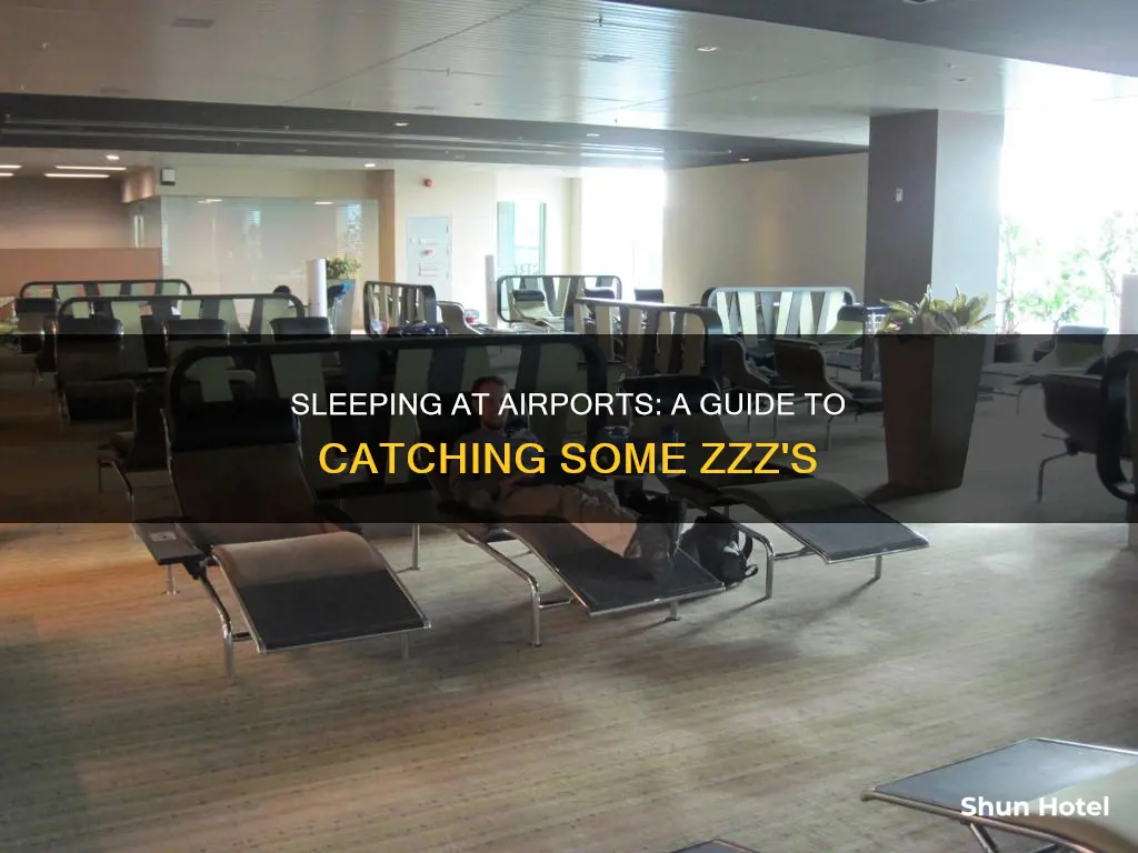 can you just sleep at an airport