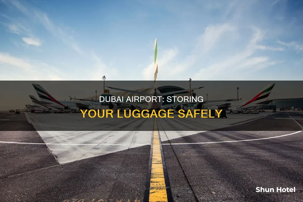 can you keep luggage at dubai airport