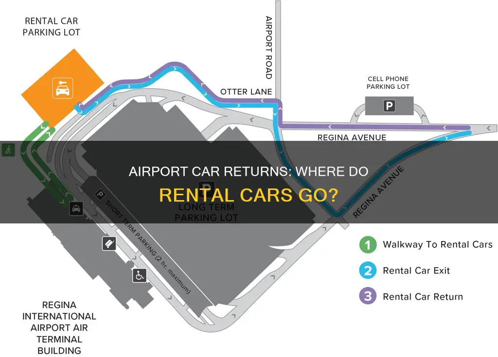 can you leave a rental car at the airport