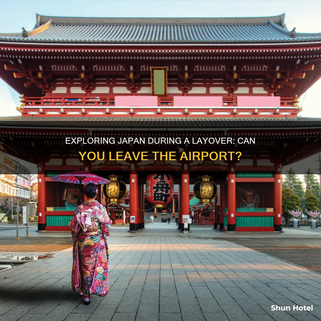 can you leave airport during layover in japan