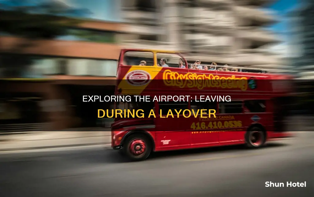 can you leave airport during transfer
