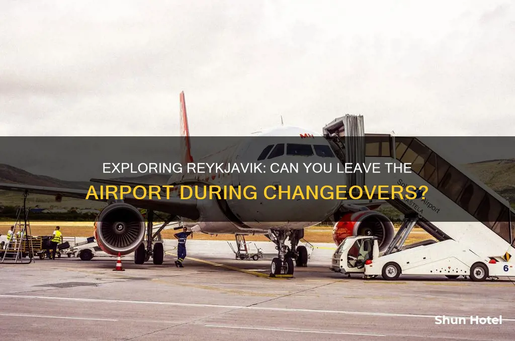 can you leave airport reykjavik keflavik durign changeover