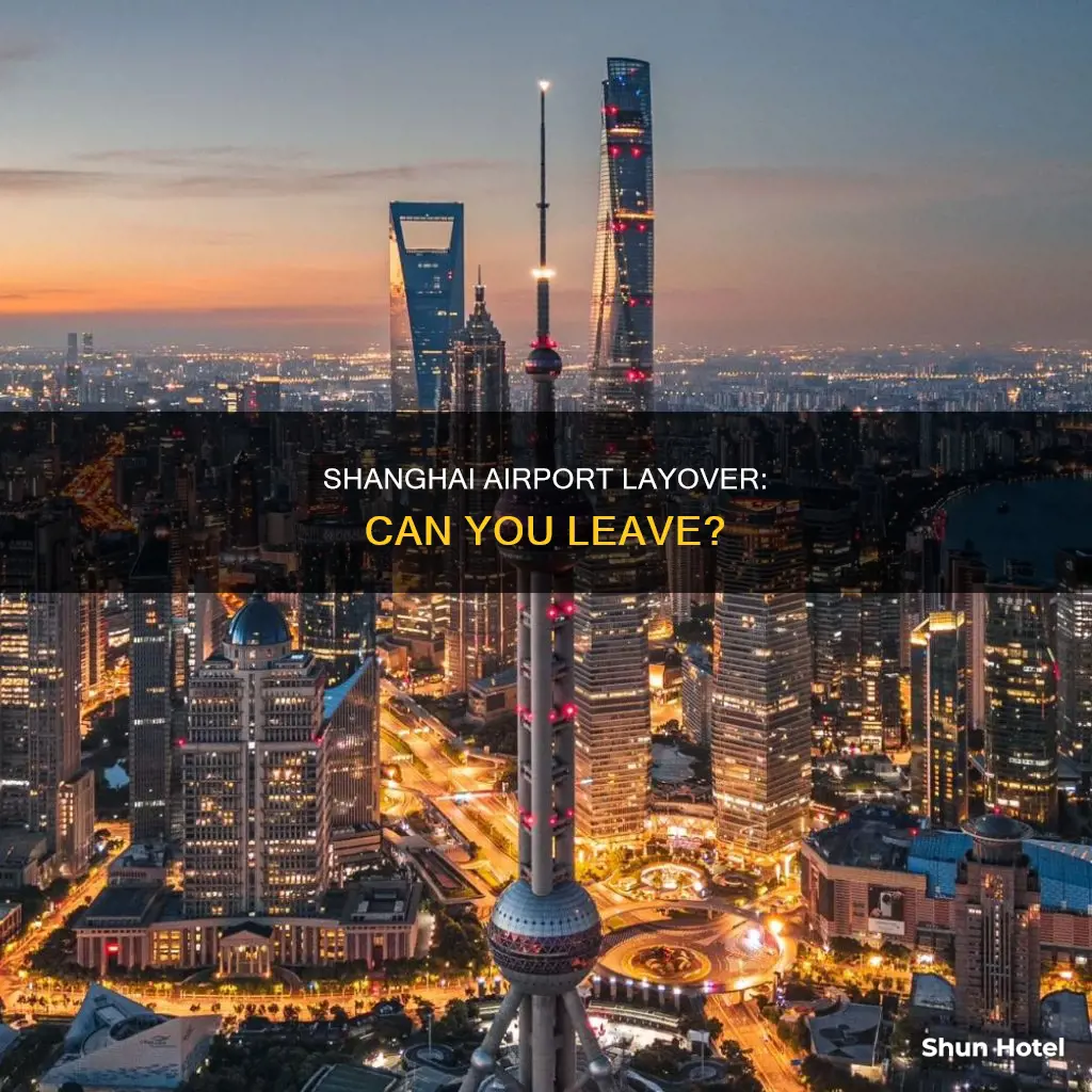 can you leave airport shanghai layover