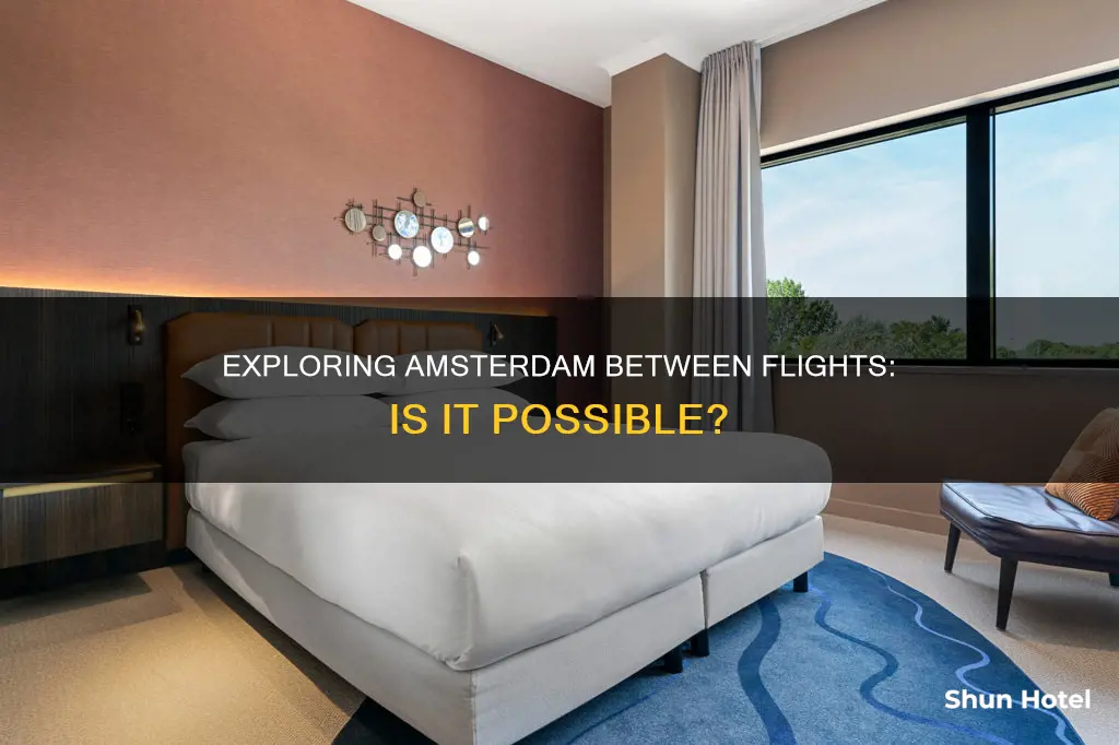 can you leave amsterdam airport between flights