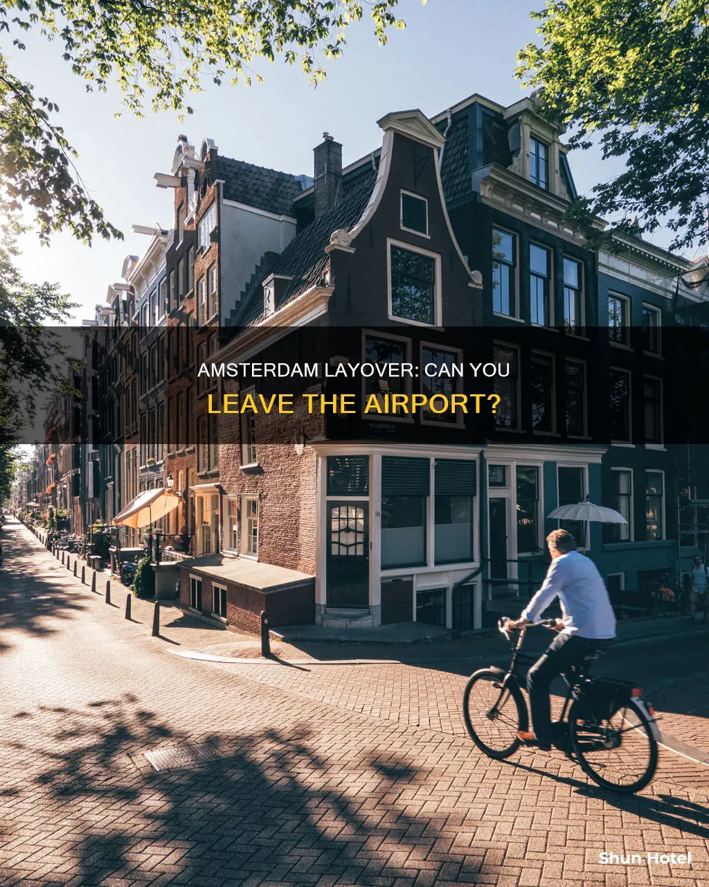 can you leave amsterdam airport during layover covid