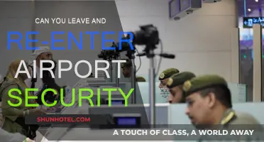 Exploring Airport Security: Leaving and Returning