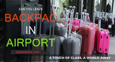 Airport Backpack Storage: What Are Your Options?