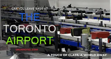 Toronto Airport: Bag Storage Options and Availability