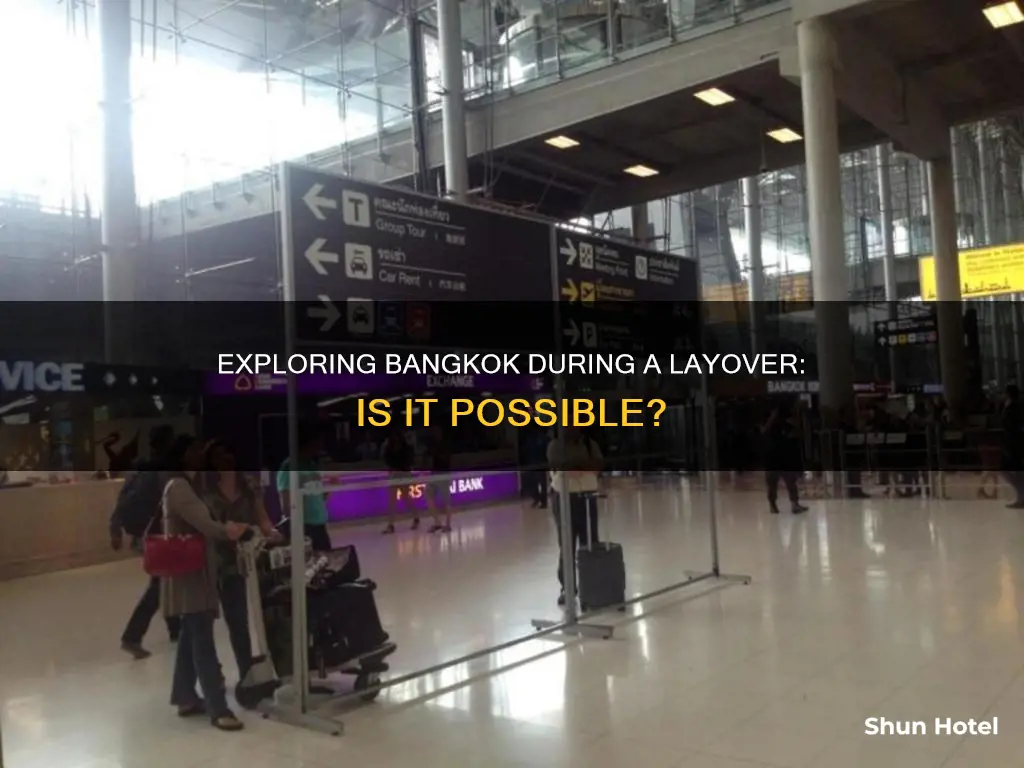 can you leave bangkok airport during layover