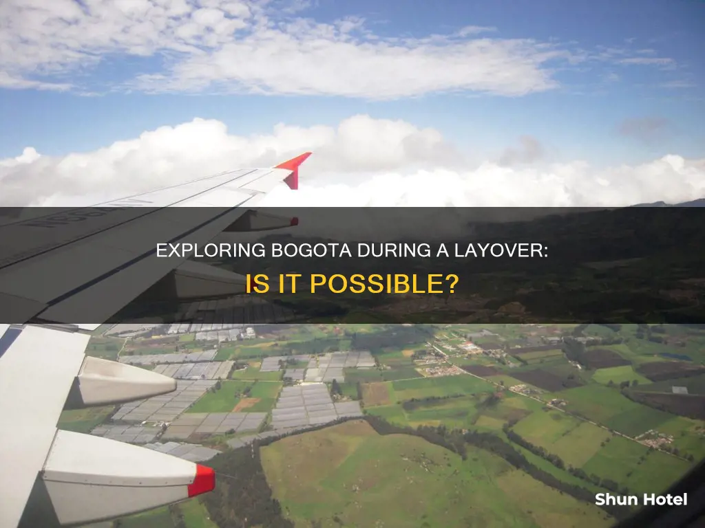 can you leave bogota airport during layover