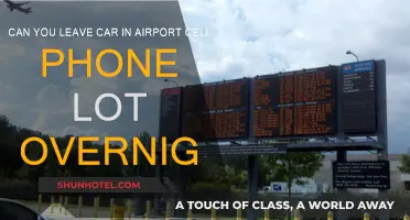 Airport Cell Phone Lots: Can You Leave Your Car Overnight?