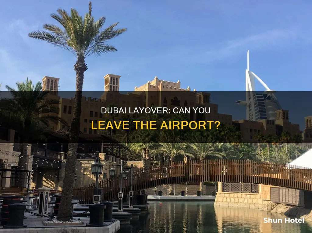 can you leave dubai airport during layover covid
