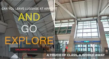 Exploring Before Your Flight: Airport Left Luggage Lockers