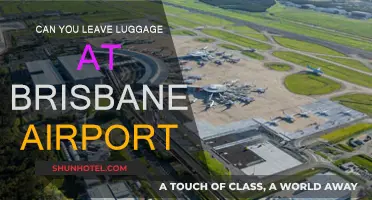 Brisbane Airport: Luggage Storage Options
