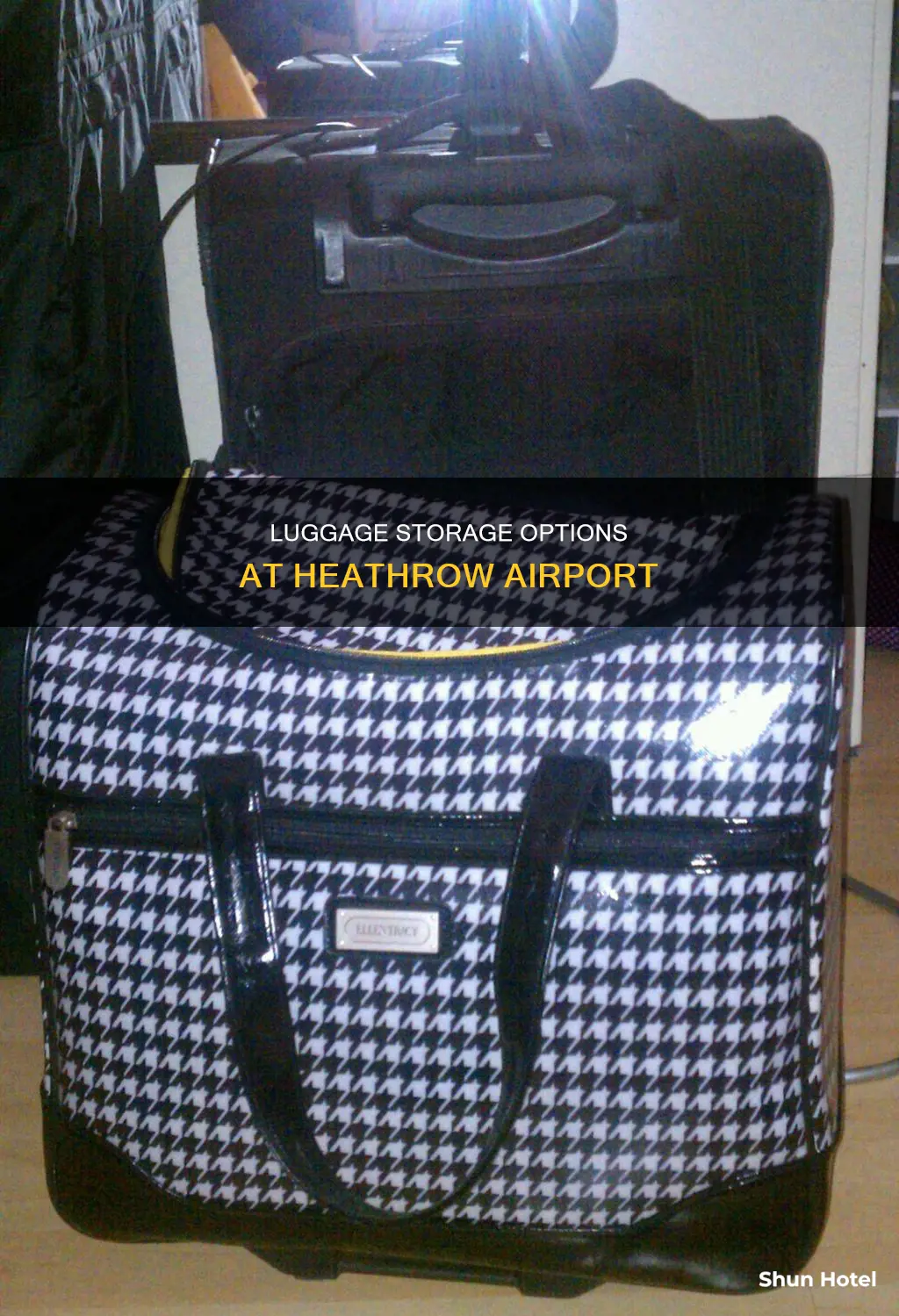 can you leave luggage at heathrow airport