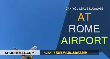 Luggage Storage at Rome Airport: What You Need to Know