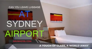 Exploring Sydney: Storing Luggage at the Airport