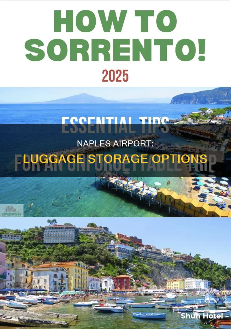 can you leave luggage at the naples airport