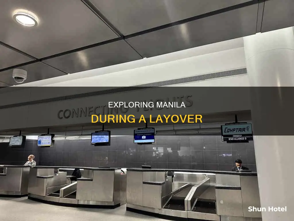 can you leave manila airport during layover
