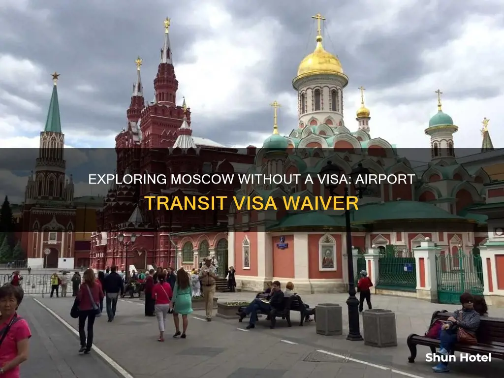 can you leave moscow airport without visa