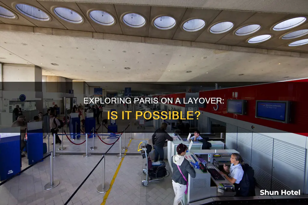 can you leave paris airport during layover