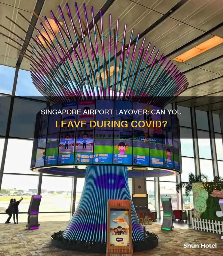 can you leave singapore airport during a layover covid
