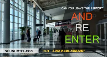 Exploring Airport Exits and Re-entries: Is it Possible?