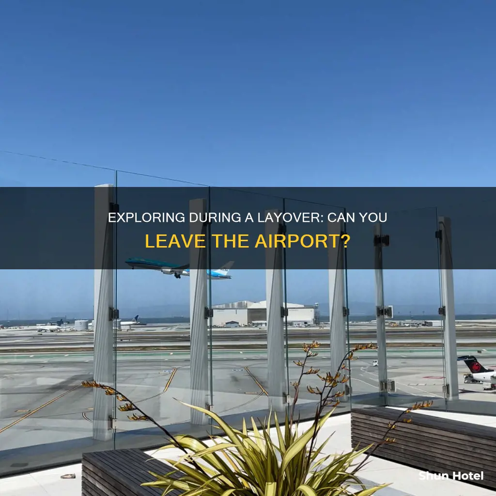 can you leave the airport at a 3 hours layover