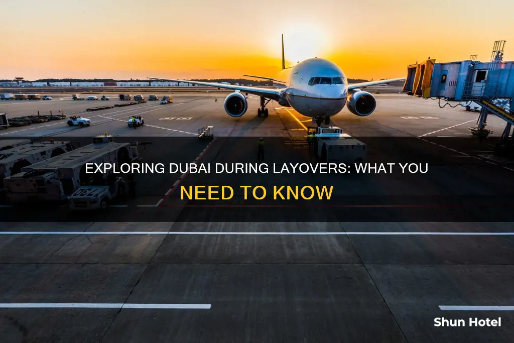 can you leave the airport between connecting flights in dubai