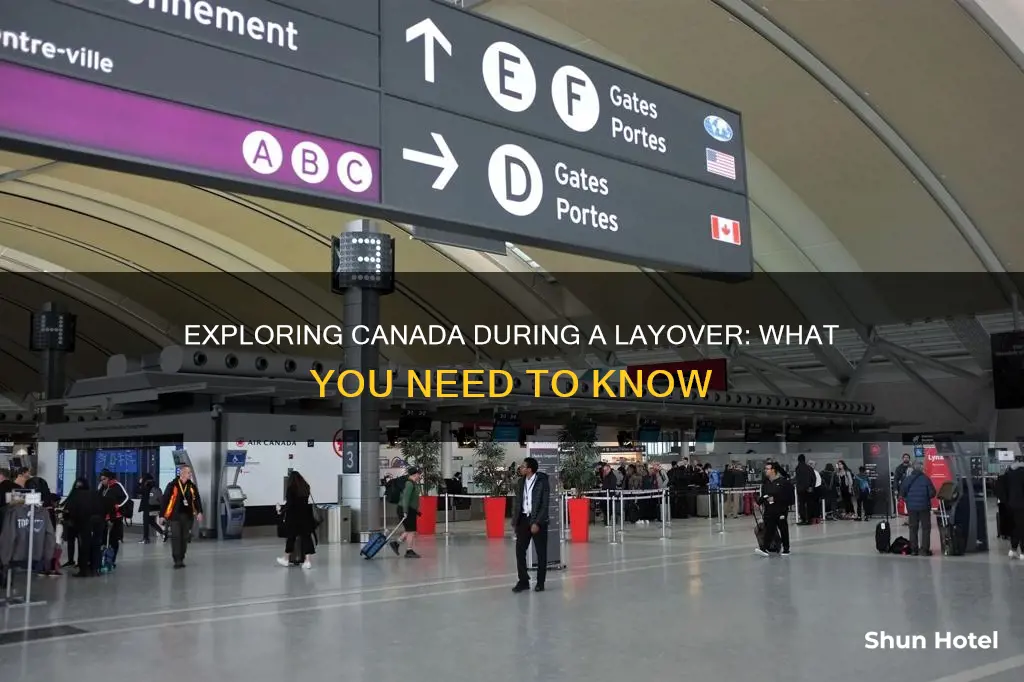 can you leave the airport during a layover canada
