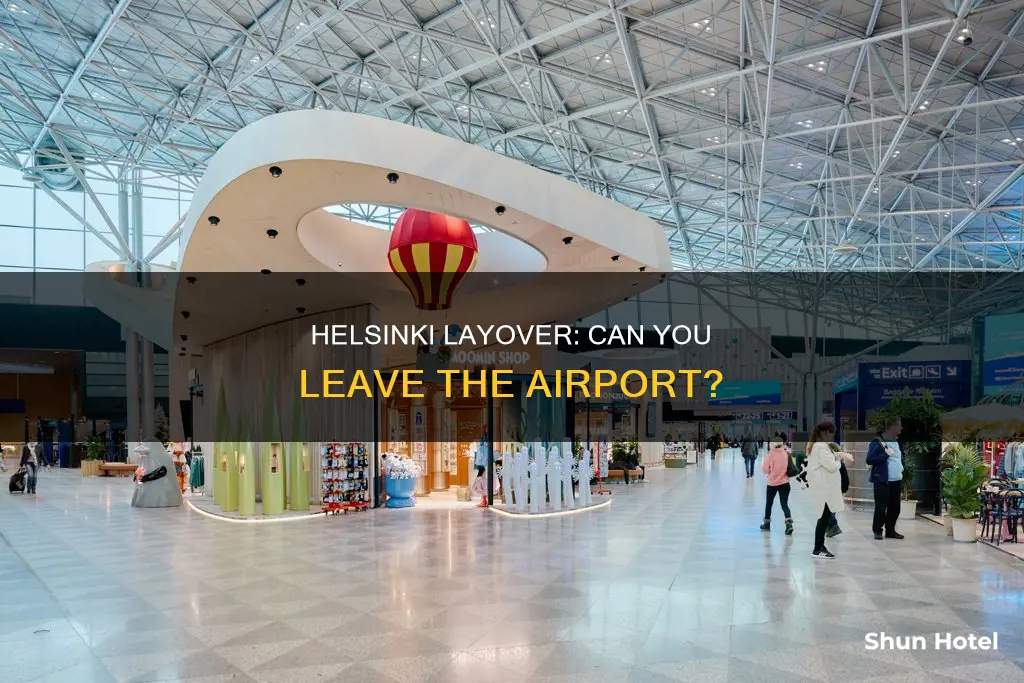can you leave the airport during a layover in helsinki