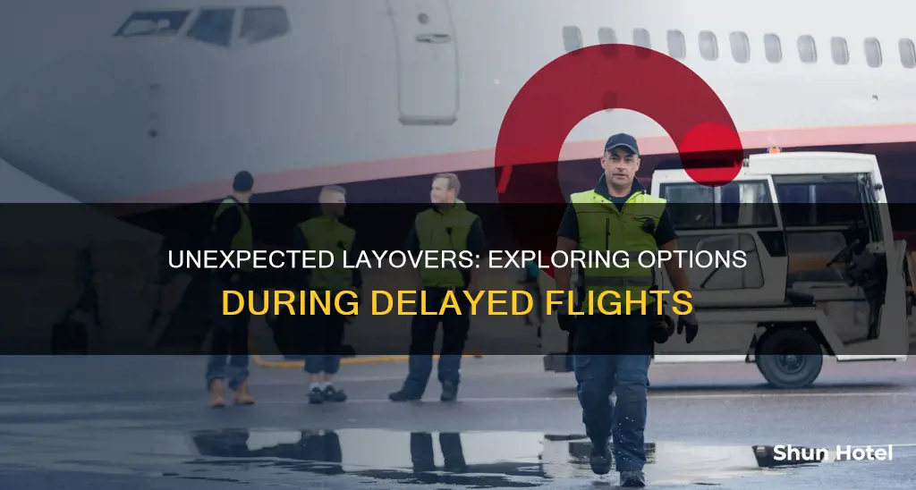 can you leave the airport if your flight is delayed