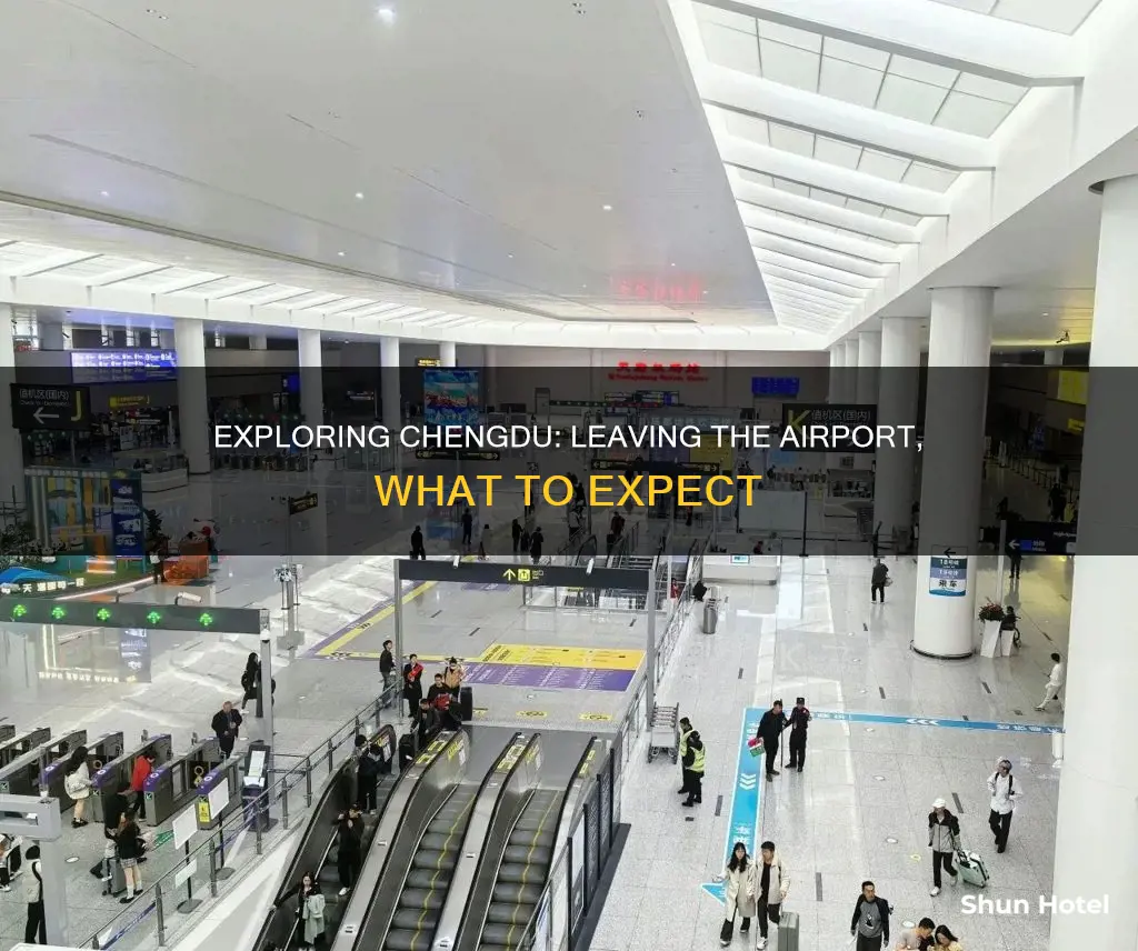 can you leave the airport in chengdu