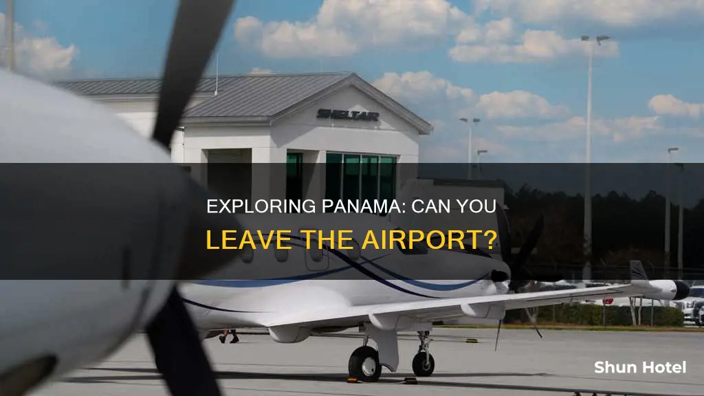 can you leave the airport in panama