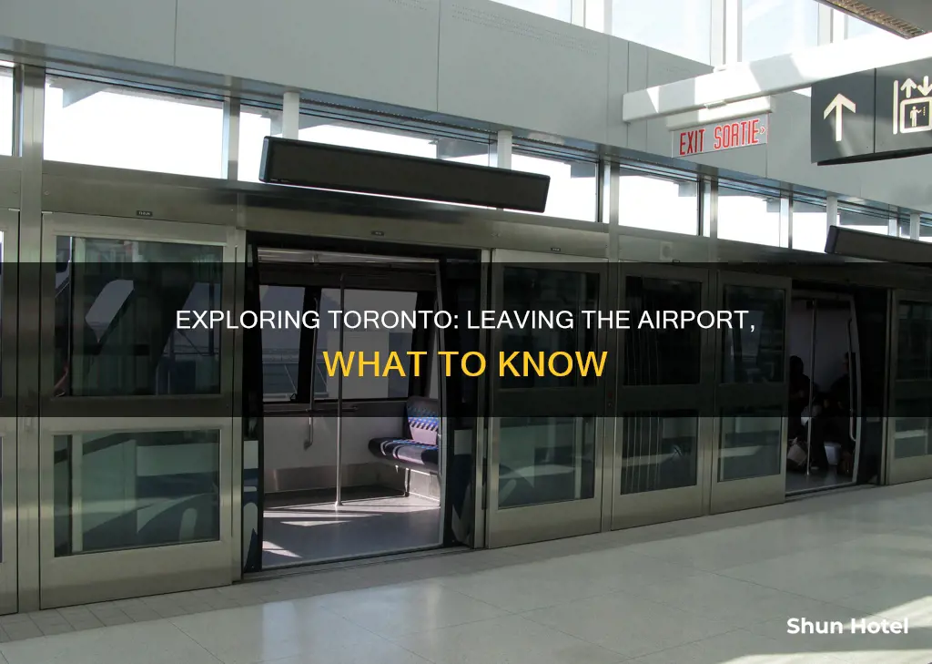 can you leave the airport in toronto