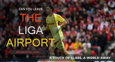 Liga Airport: Can You Leave the Premises?