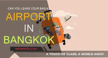 Bag Storage at Bangkok Airport: What Are Your Options?