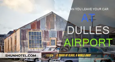 Dulles Airport: Can You Leave Your Car There?