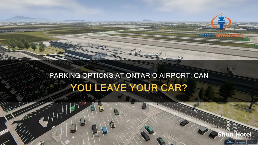 can you leave your car at ontario airport