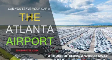Parking at Atlanta Airport: Can You Leave Your Car?
