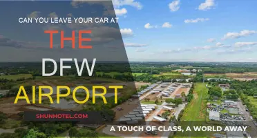 Parking at DFW Airport: Can You Leave Your Car?