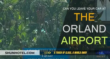 Orlando Airport: Leaving Your Car Behind