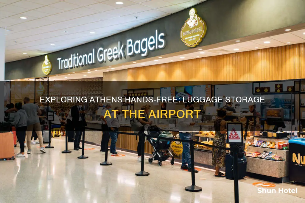 can you leave your luggage at athens airport