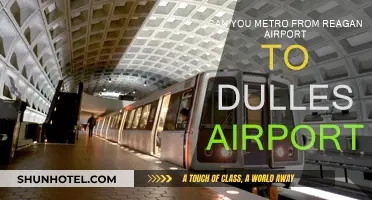 Traveling between Reagan and Dulles Airports via Metro
