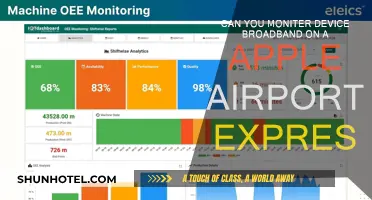 How to Monitor Device Broadband on Apple Airport Express