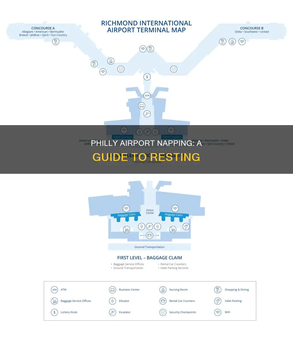 can you nap in philly airport
