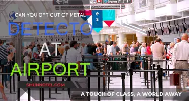 Airports: Metal Detector Opt-Outs Explained