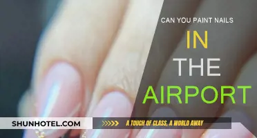 Painting Nails: Airport Edition