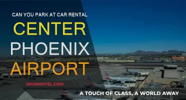 Parking Options at Phoenix Airport's Car Rental Center